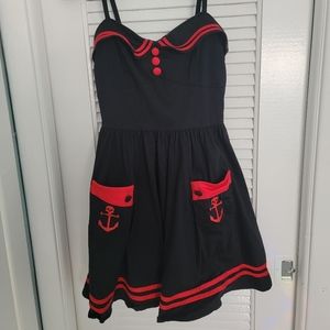 Hellbunny xs rockabilly swing dress